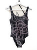 HERMES Francesca Swimsuit Gris Charbon 36 *New
