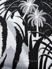 HERMES 'Tyger Tyger' Silk Twill 90 Scarf Noir/ Blanc/ Gris *New