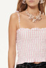 CHANEL 24S Smocked CC Logo Top 34 *New