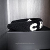 CHANEL 25B Shearling Headband *New