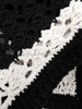 CHANEL 22C Silk Cotton Knit Jacket/ Cardigan 34