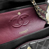 CHANEL Black Medium Classic Flap GHW