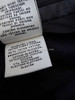 HERMES Virgin Wool Tailored Pants 38 Navy