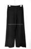 HERMES Pleated Wide Leg Pants 38
