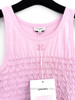 CHANEL 23P Smocked CC Logo Top 34 *New