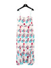 CHANEL 19S Umbrella Print Silk Dress