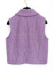 CHANEL 24C Sequined Purple Tweed Vest Jacket 34
