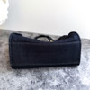 CHANEL Deauville Tote Navy Blue/ Gold