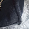 CHANEL Deauville Tote Navy Blue/ Gold