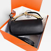 HERMES Maximors II Bag Noir Swift GHW W