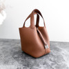 HERMES Picotin 18 Gold Clemence PHW G *New