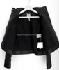 HERMES Quilted Deerskin Leather Jacket