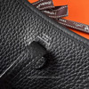 HERMES Mini Evelyne Noir Clemence PHW B