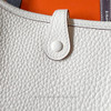 HERMES Mini Evelyne Nata Clemence GHW