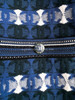 CHANEL 19P CC Short Sleeve Cropped Cardigan 36 Dk Blue