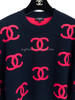 CHANEL 21P CC Cashmere Pullover Sweater 34