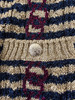 CHANEL 24S CC Logo Striped Cardigan 34