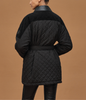 HERMES 2026 FW Mixed Leather Coat *New