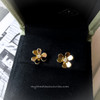 VAN CLEEF & ARPELS Mini Frivole Earrings YG/ Diamonds