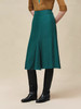 HERMES 2026 Flared Skirt 36 Noir *New