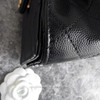 CHANEL Small 25 Bag Black Caviar GHW