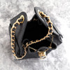 CHANEL Small 25 Bag Black Caviar GHW