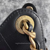 CHANEL Small 25 Bag Black Caviar GHW