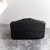 CHANEL Small 25 Bag Black Caviar GHW