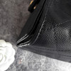 CHANEL Small 25 Bag Black Caviar GHW