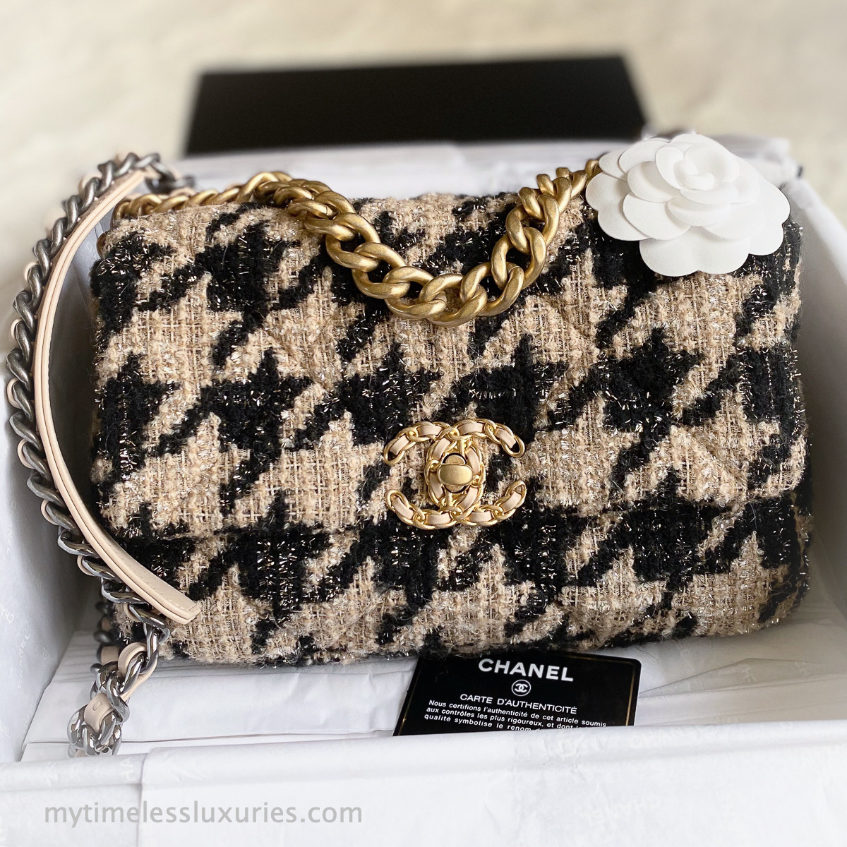 CHANEL P32317V22650 チェック柄 ノースリーブ CHANEL（シャネル） 美品/ 08C P32317 V22650 チェック ノースリーブ