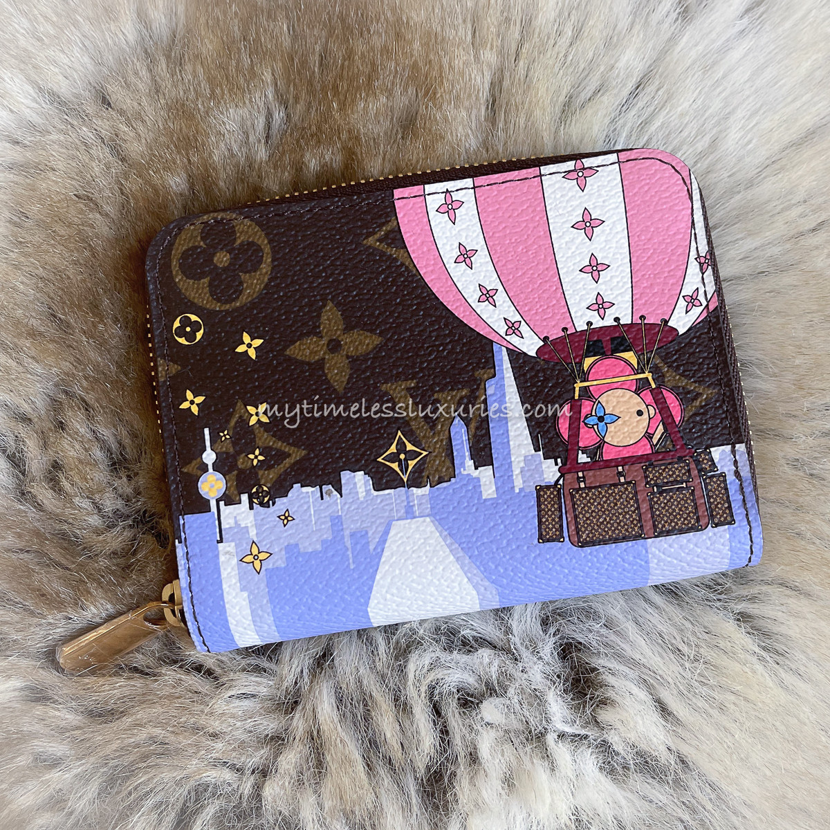 LOUIS VUITTON Xmas '19 Vivienne Shanghai Zippy Coin Purse *New