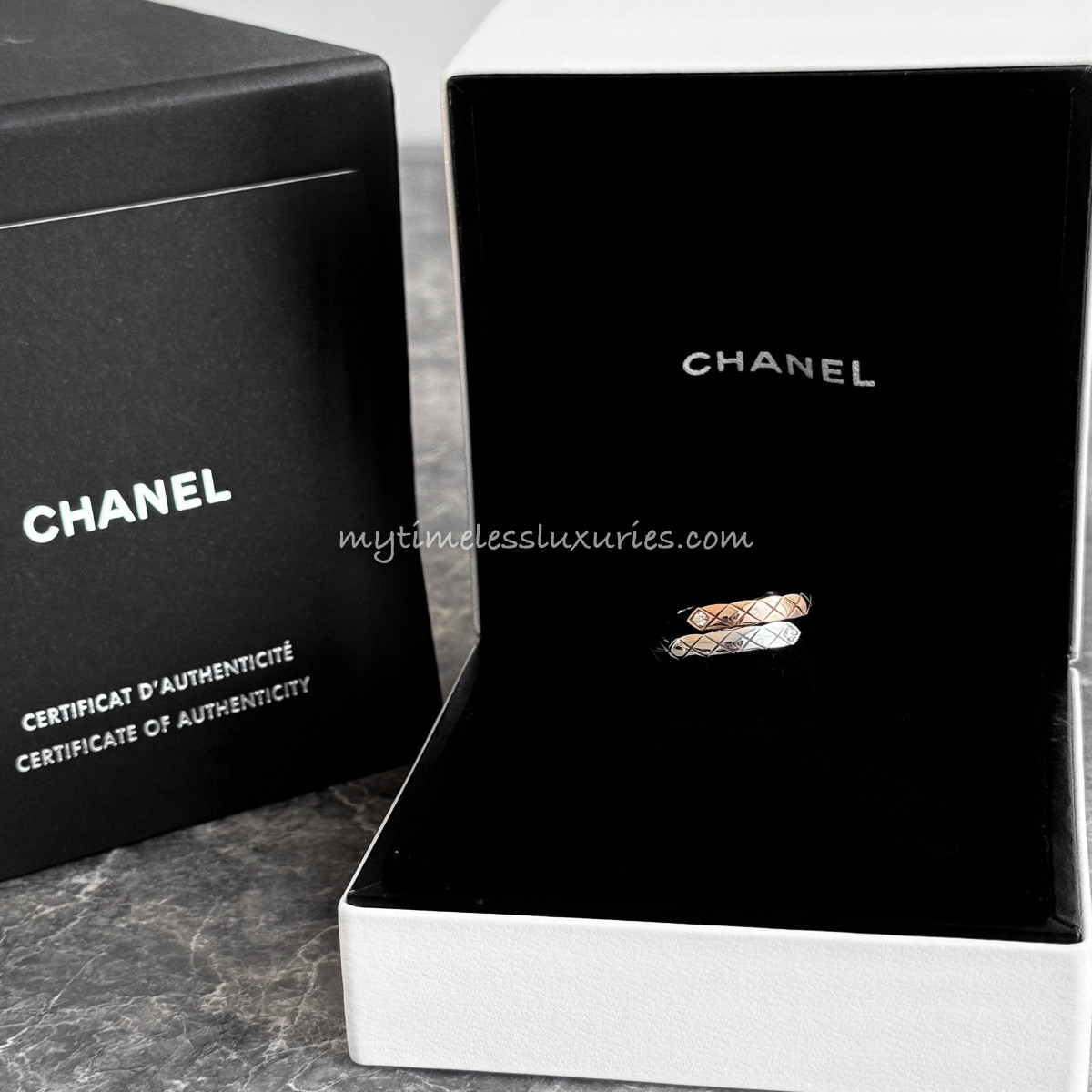 CHANEL Coco Crush Toi et Moi Ring 53 *New