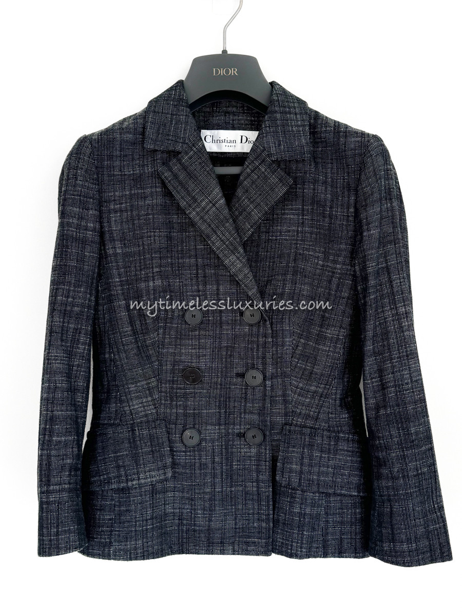 DIOR 2021 SS Bar Jacket Cotton/ Linen 34 - Timeless Luxuries