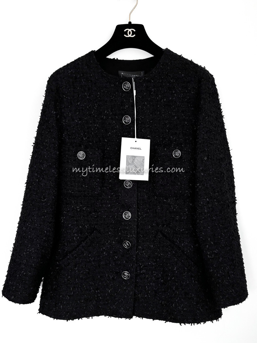 CHANEL 21P Little Black Jacket *New - Timeless Luxuries