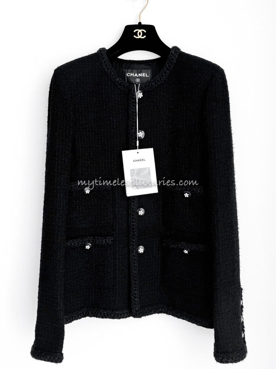 CHANEL 23K Little Black Jacket 38 *New - Timeless Luxuries