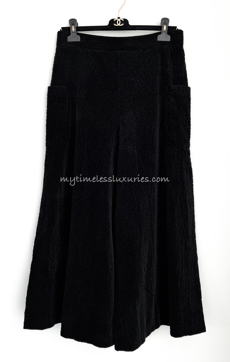 CHANEL 22B Wide Leg Pants 40