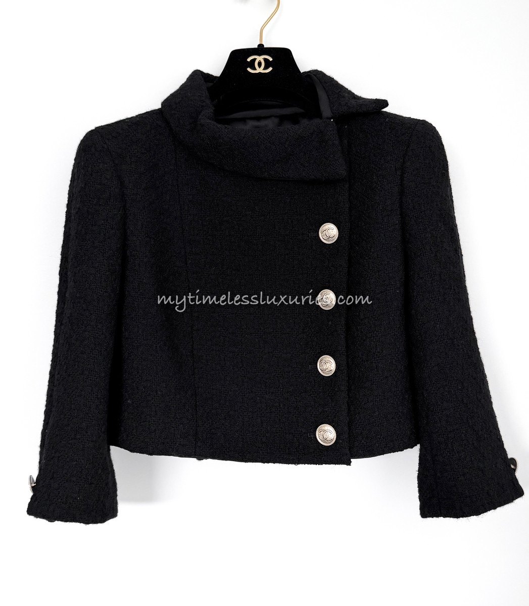 CHANEL 20A Metiers d'Art Little Black Jacket 36 FR