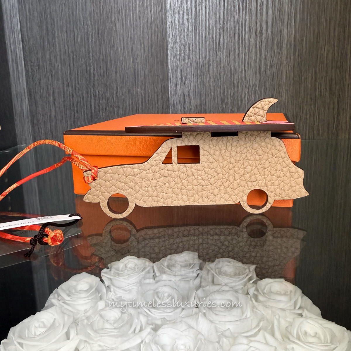 HERMES Petit H Car Surf Charm *New