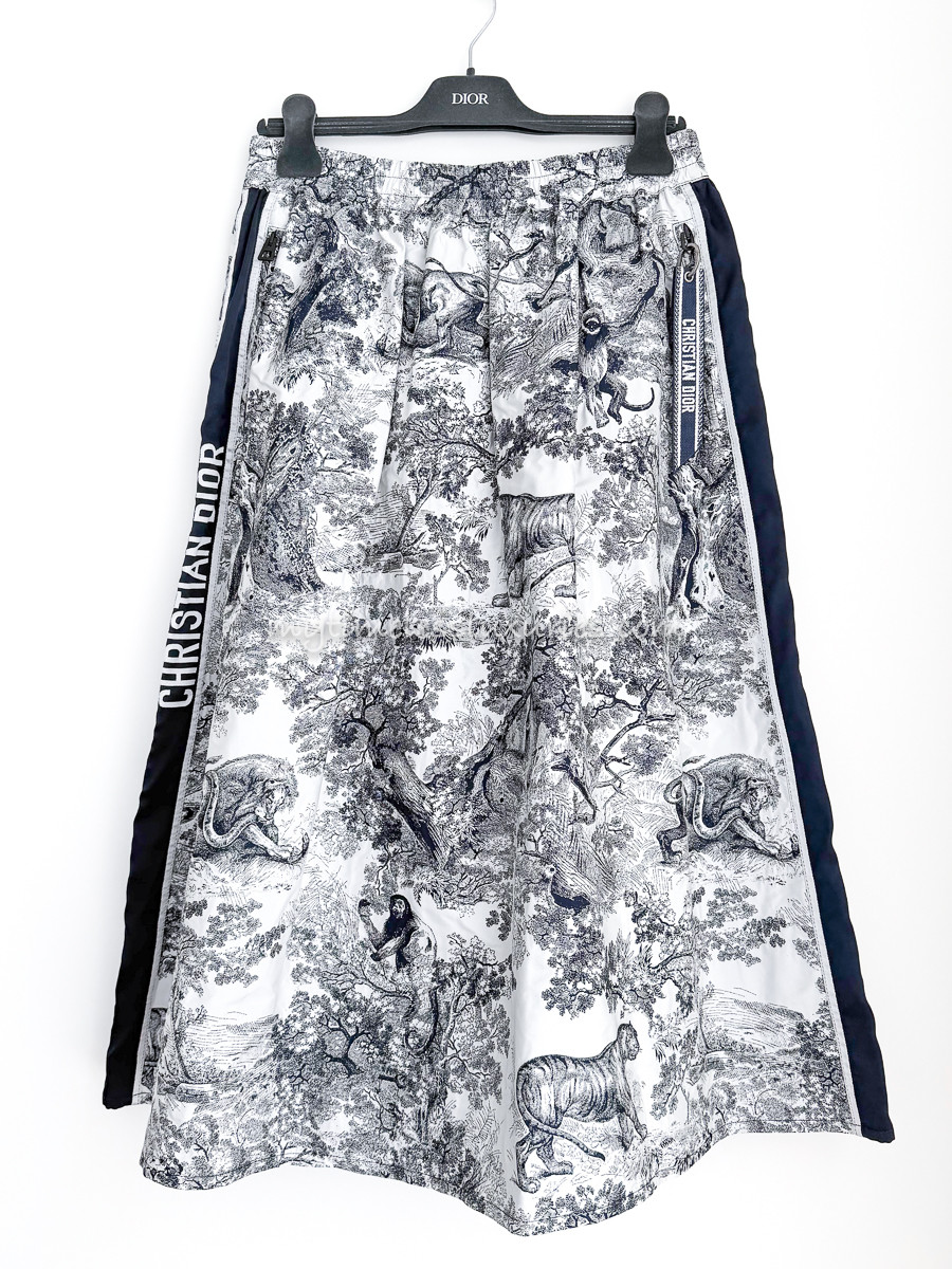 DIOR Diorivera Toile de Jouy Midi Skirt 38