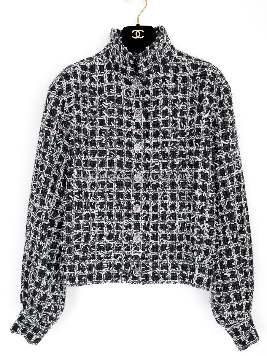 CHANEL 23A Metiers d'Art Tweed Jacket 34 *New