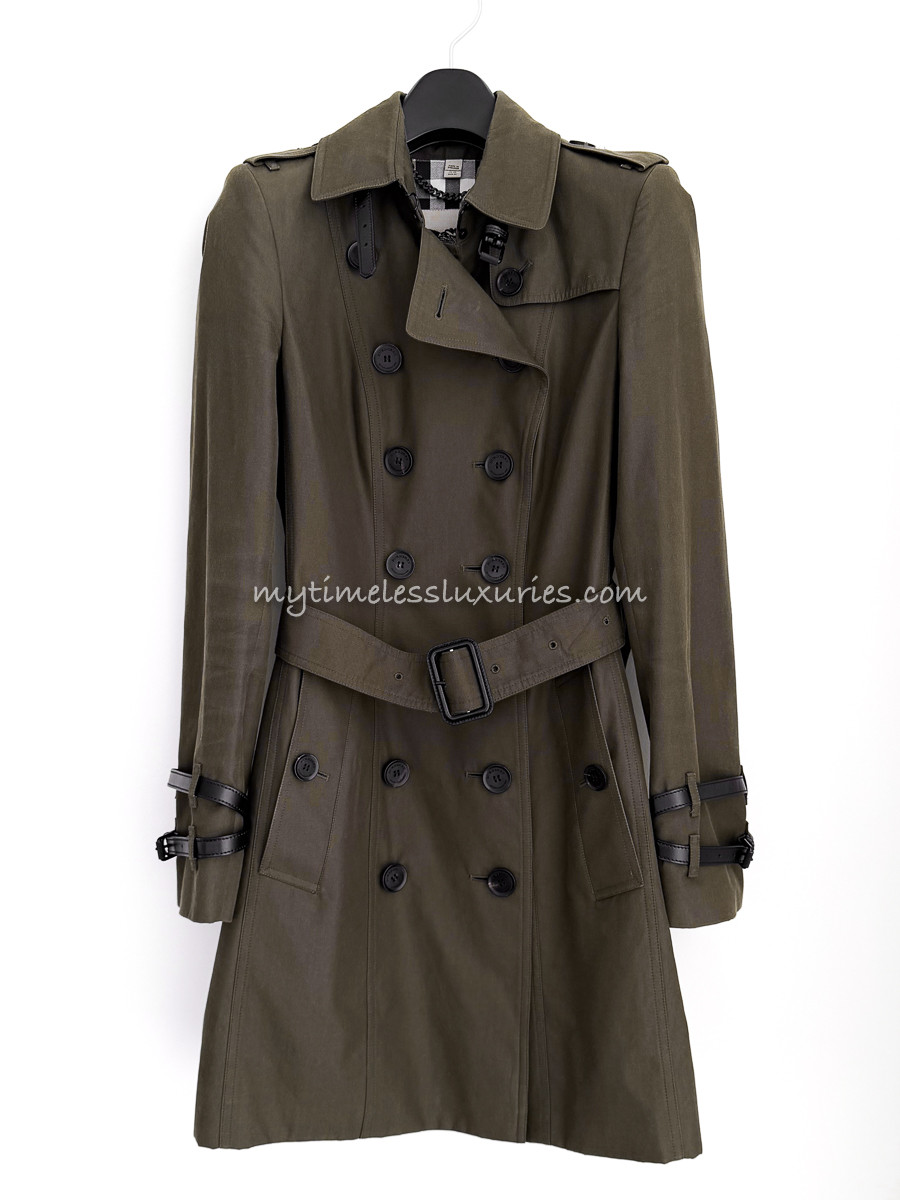 BURBERRY Prorsum Trench Coat UK 6