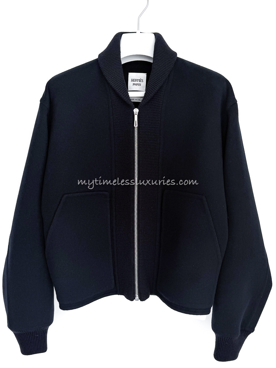 HERMES 2026 SS Mixed Knit Cashmere Jacket *New