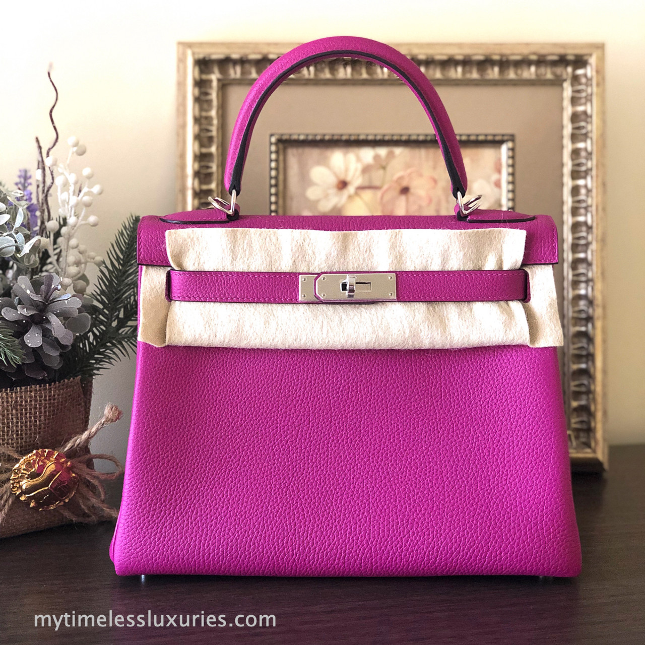 hermes kelly rose