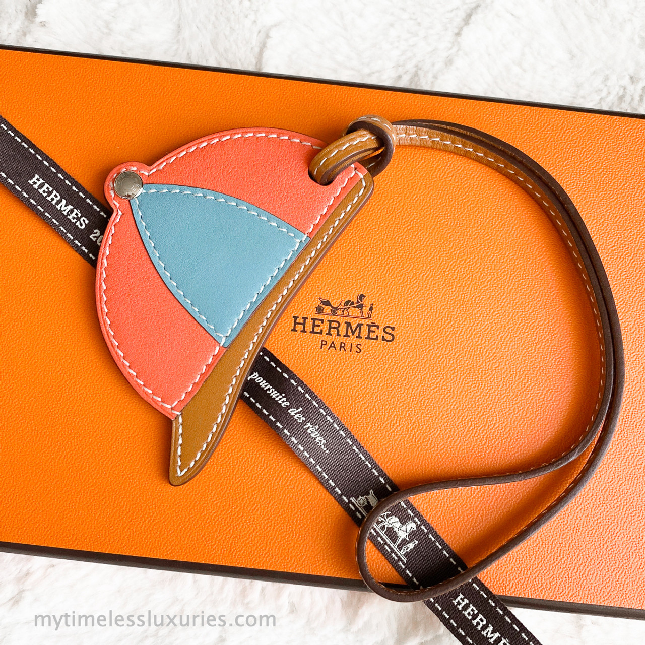 Hermès - Orange Bag Charm