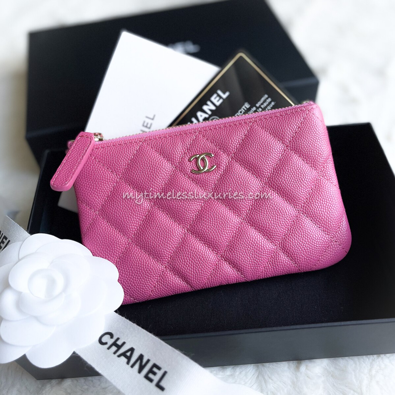 Chanel mini o pouch clearance