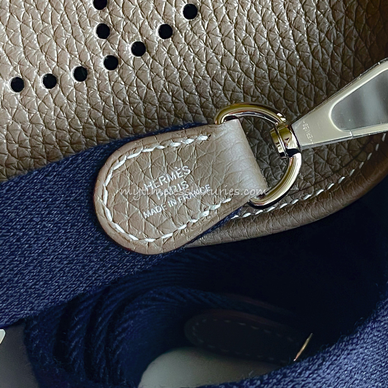 【HERMES】エヴリンEvelyne16 TPM ETOUPE Hermès Etoupe Clémence Evelyne TPM