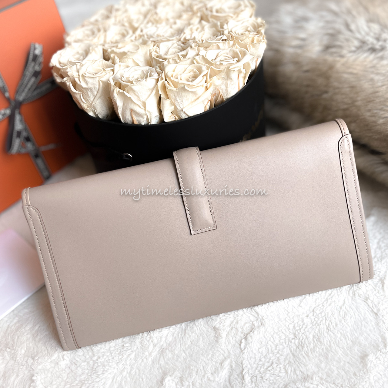 【持つだけで気分が上がる♪】HERMES グレナンポーチ Hermès Jige Clutch | Baghunter