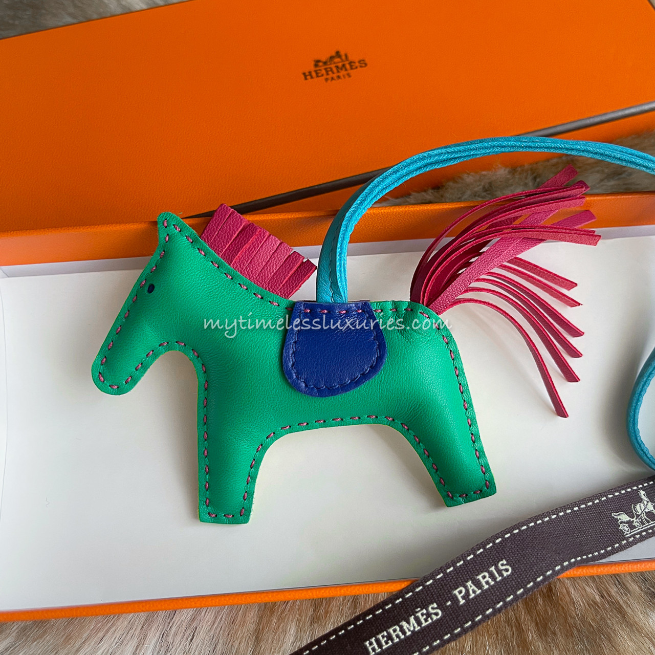 HERMES Limited Ed. Rodeo PM Charm Double-sided *New