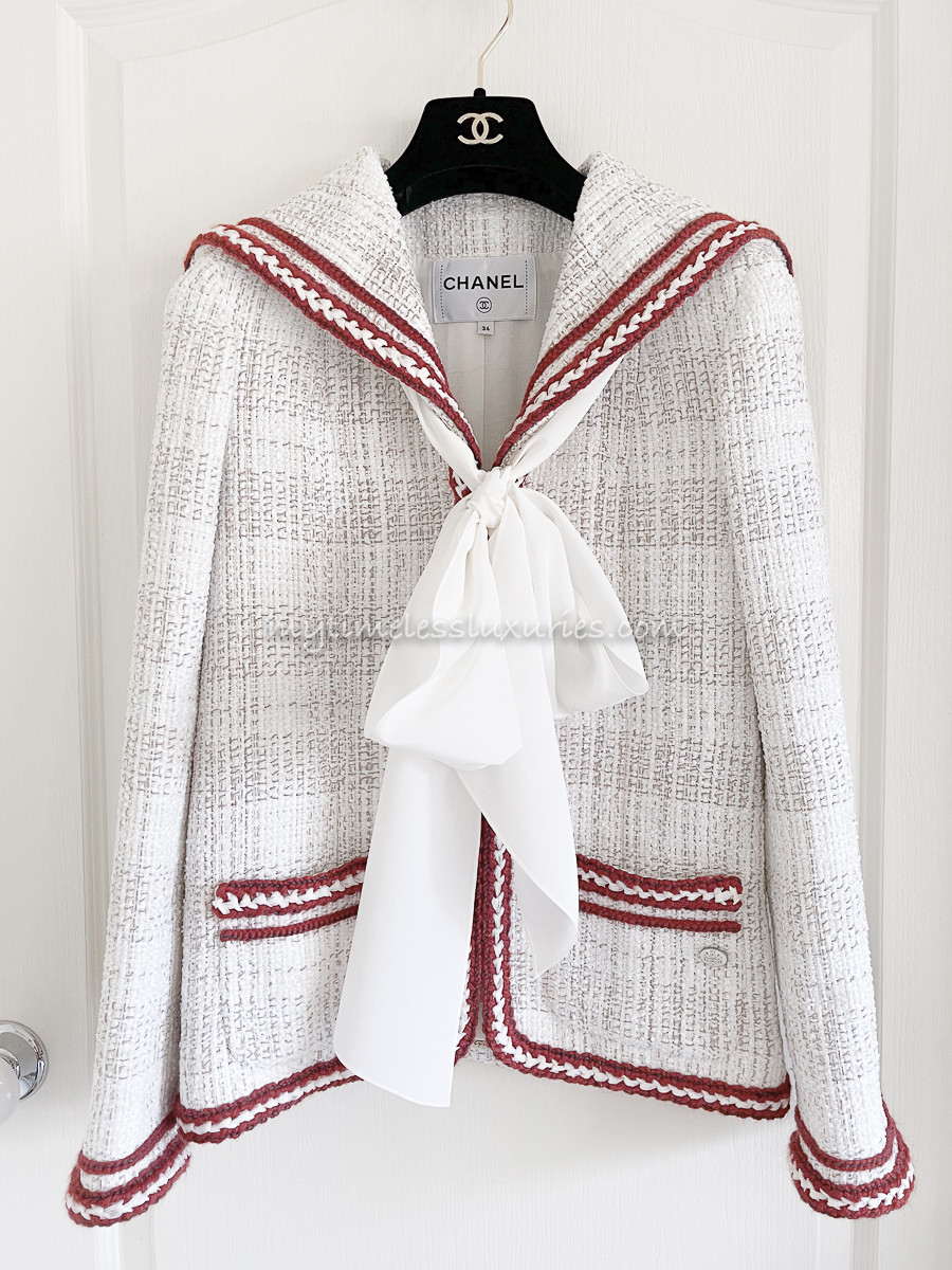 chanel tweed jacket 2018