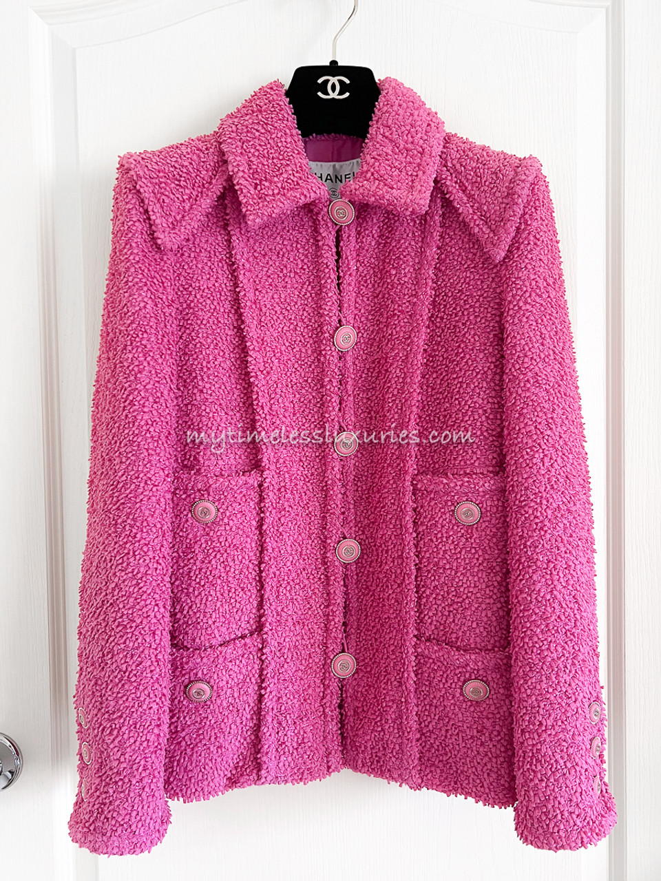 Khám phá 80 chanel tweed jacket pink tuyệt vời nhất  trieuson5